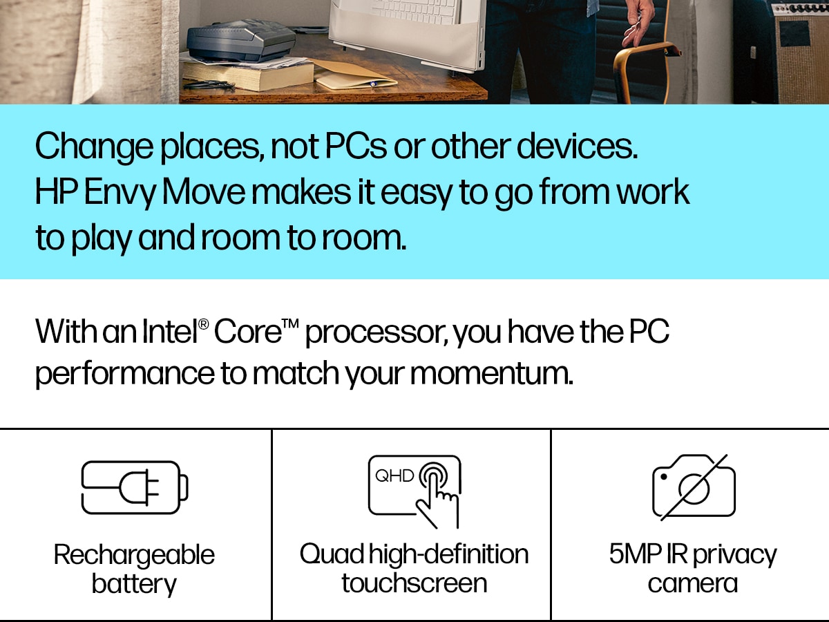 HP Envy Move All-in-One 24-cs0000, 23.8